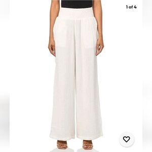 BILLABONG new Wave Gauzy Cotton Wide Leg Pants